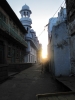 Klik om te vergroten Sunset bij een tempeltje in Pushkar