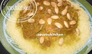 Couscous Teffaya Couscous Tfaya Recette Par Sousoukitchen