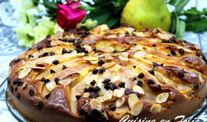 Gâteau poire chocolat