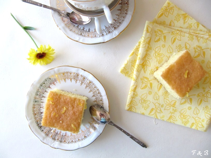 Ravani Grec Au Citron Recette Par Framboises Et Bergamote