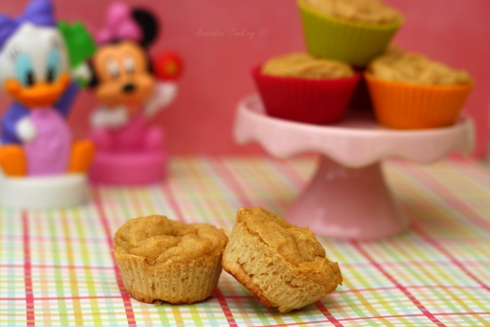 Mini Muffin Pour Bebe A La Compote De Fruits Recette Par Amandine Cooking