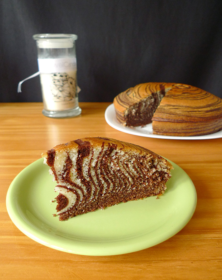Zebra Cake Au Chocolat Et A L Orange En Images Recette Par Aline Bianca Cuisine
