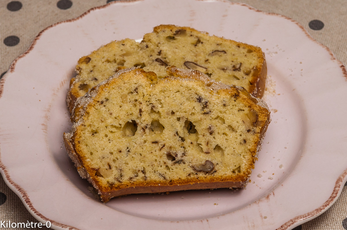 Cake Aux Noix Et Amandes Recette Par Kilometre 0