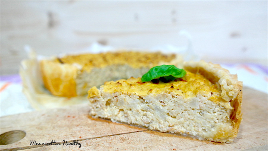 Tarte Au Chou Fleur Et Au Thon Mes Recettes Healthy Recette Par Mes Recettes Healthy