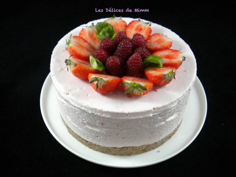Gateau Nuage Glace Aux Fraises Recette Par Mimm