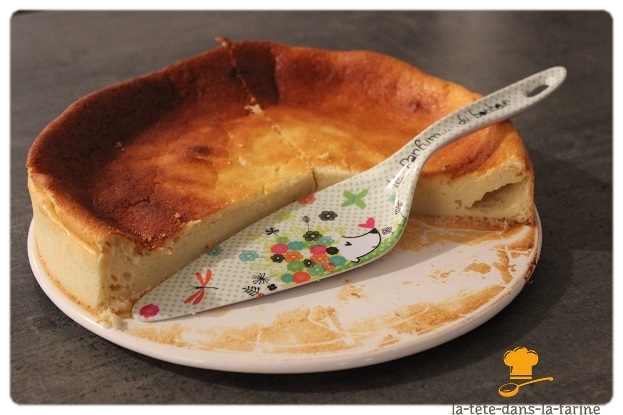 Gateau A La Faisselle Et Au Citron Recette Par La Tete Dans La Farine