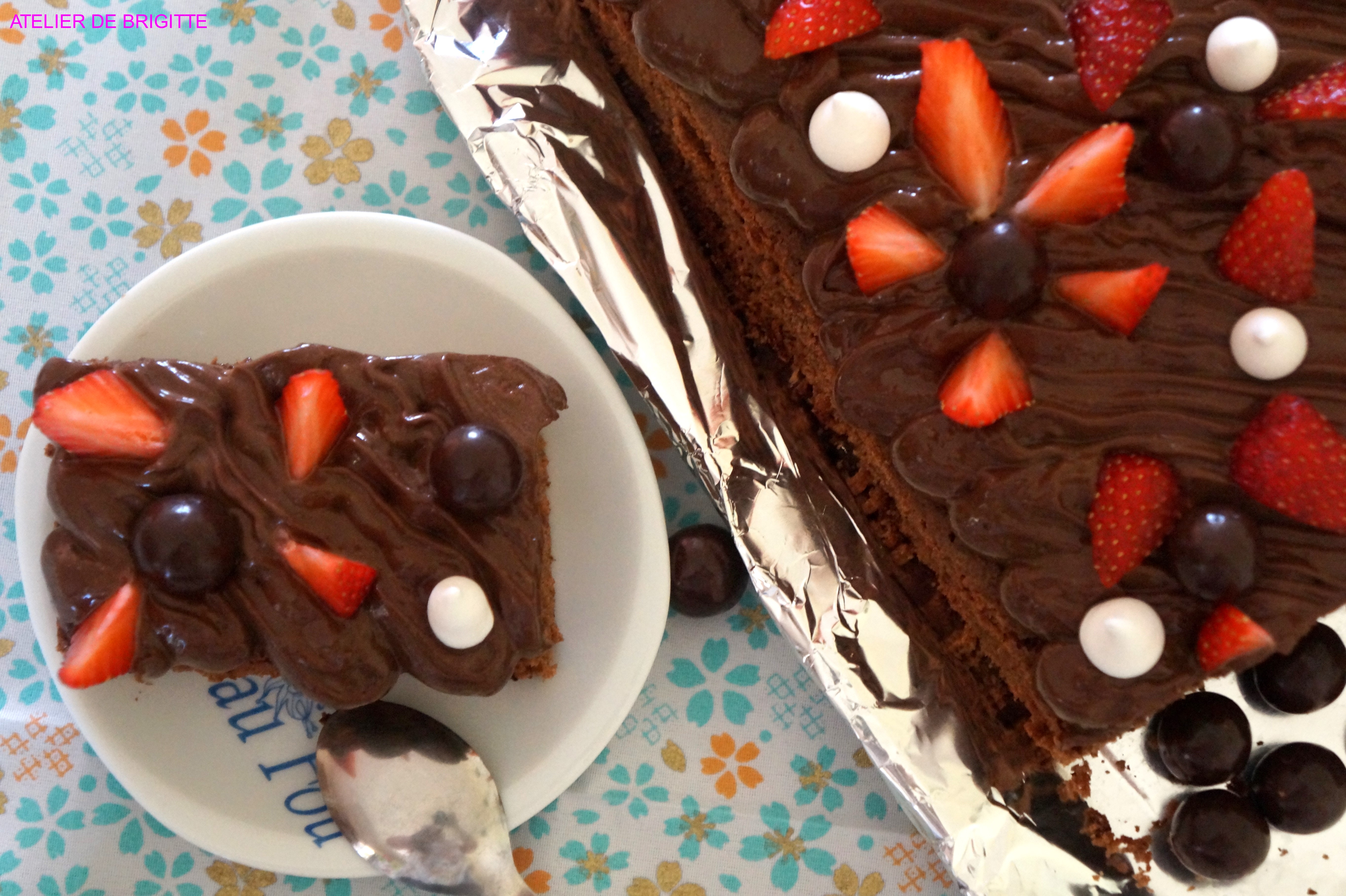 Brownie Michoco D Apres Le Chef Patissier Christophe Michalak Recette Par Atelier De Brigitte