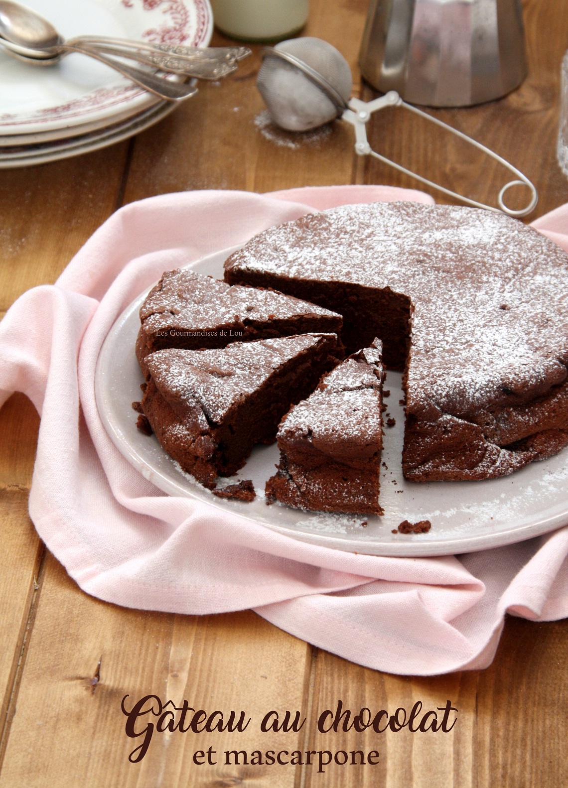 Gateau Au Chocolat Et Mascarpone Recette De C Lignac Recette Par Les Gourmandises De Lou