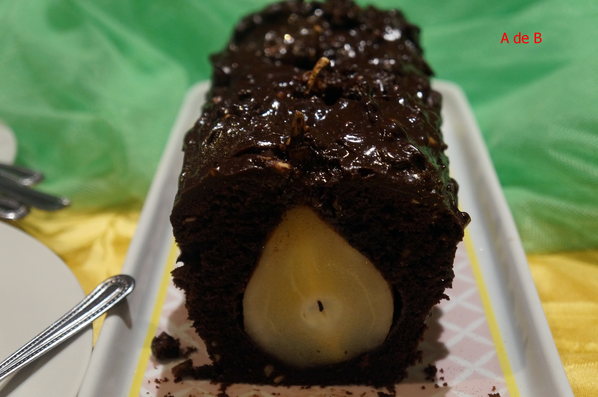 Infiniment Chocolat Noisette Et Poires D Apres Le Chef Patissier Pierre Herme Recette Par Atelier De Brigitte