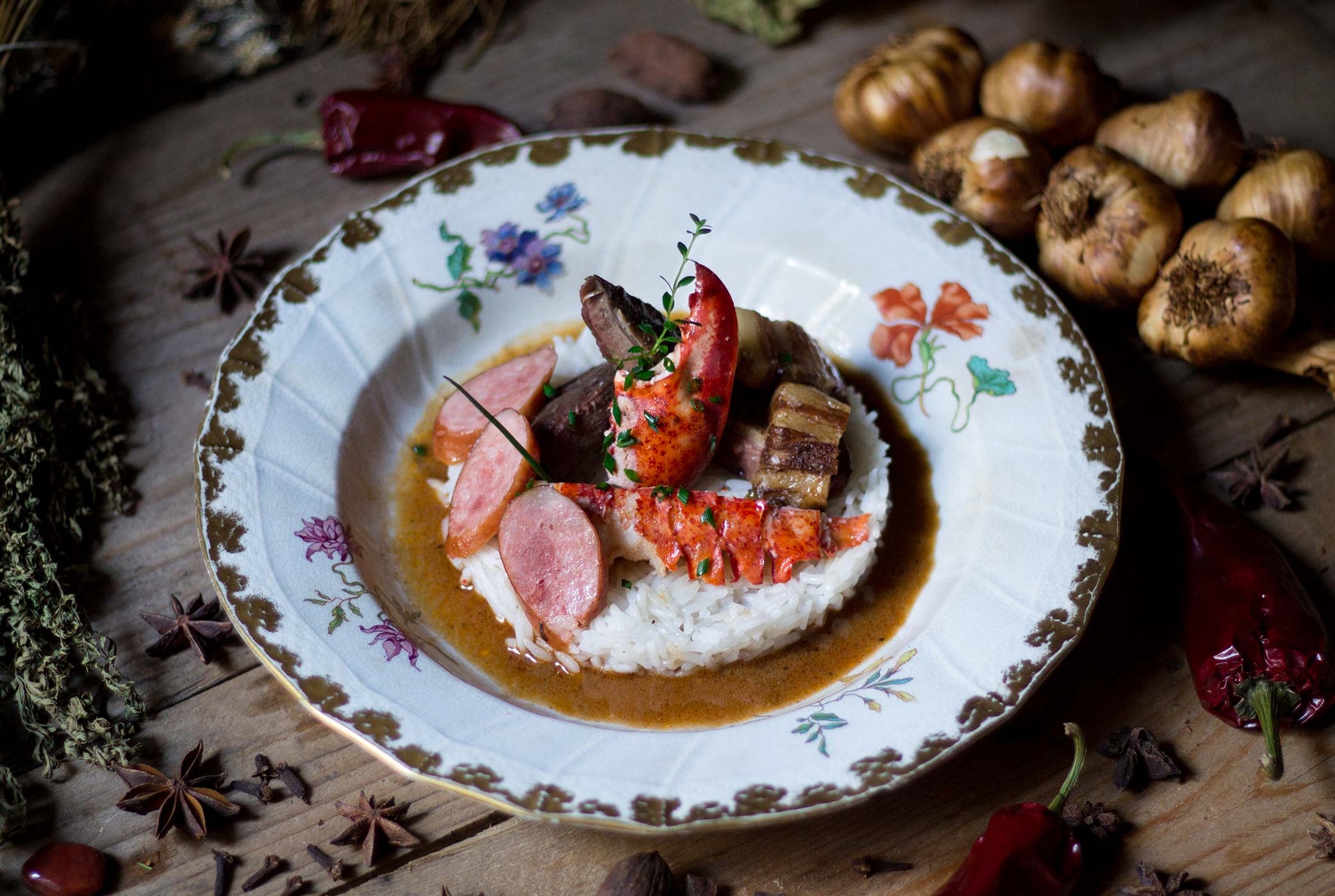 Fricassee De Colvert Et Homard De La Nouvelle Orleans Recette