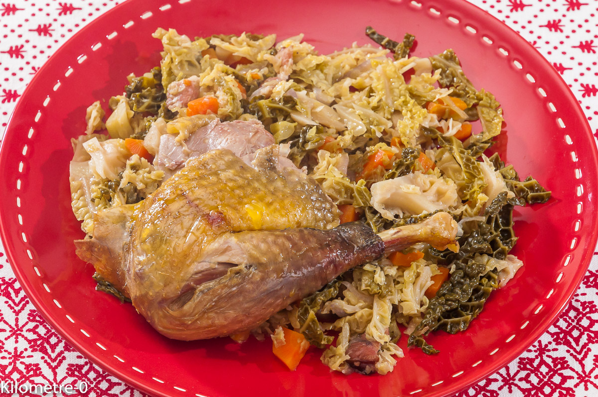 Recette Pintade Au Chou Par Un Grand Chef Pintade au chou frisé - Recette par kilometre-0