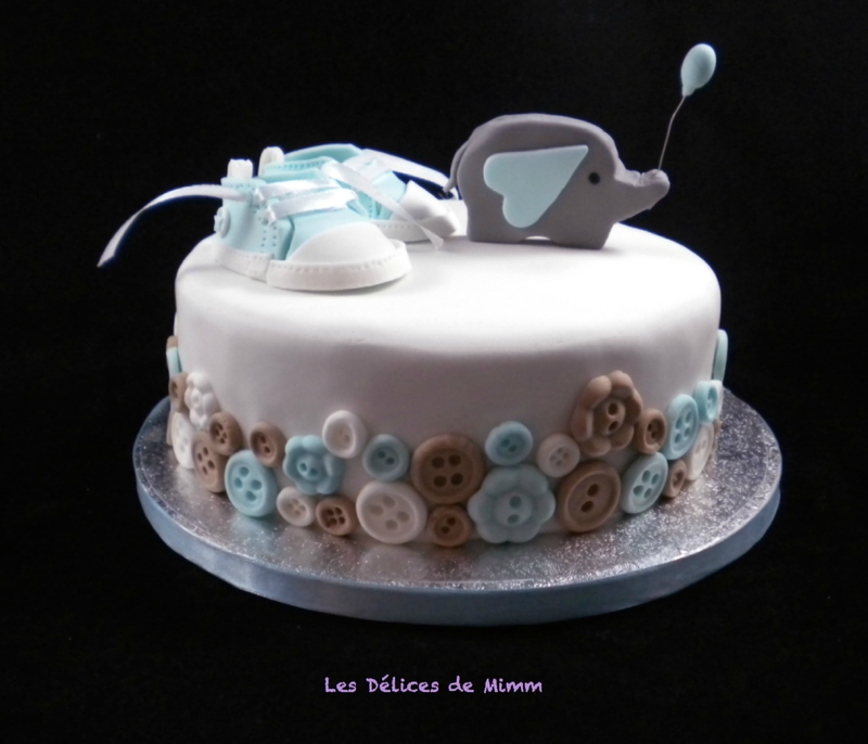 Un Sponge Cake Pour Diabetique Pour Ce Baby Shower Cake Recette Par Mimm