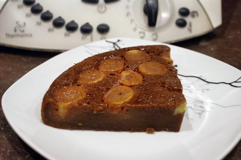 Gateau Chocolat Caramel Banane Au Thermomix Facile Et Rapide