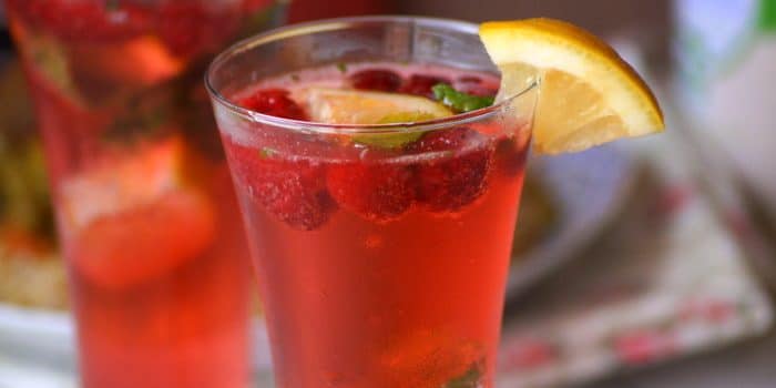 Mojito à la framboise-image