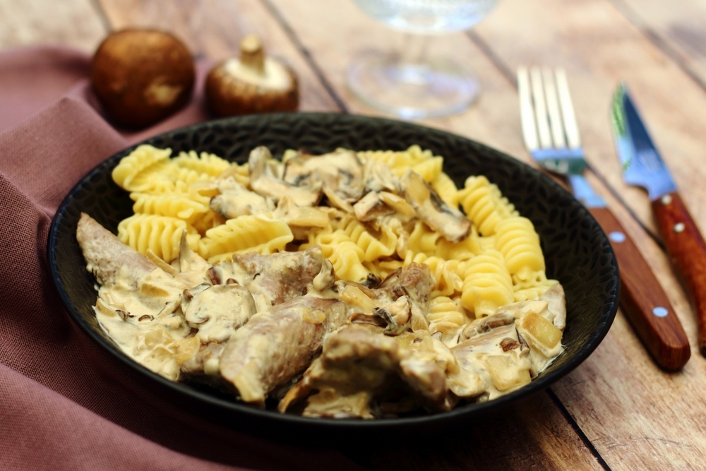 Aiguillettes De Canard A La Forestiere Recette Par Amandine Cooking