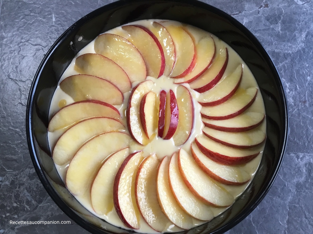 Moelleux Aux Pommes A La Frangipane Recette Par Recettes Au Companion Ou Pas