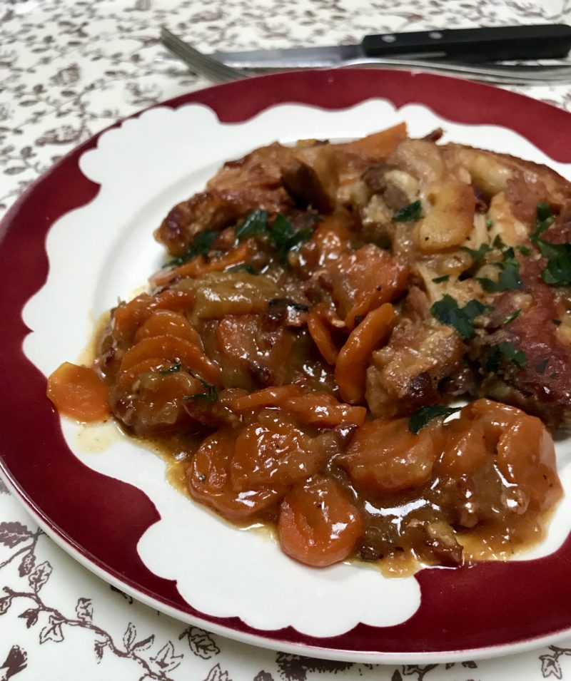 Tendrons De Veau Miel Cumin Et Lardons