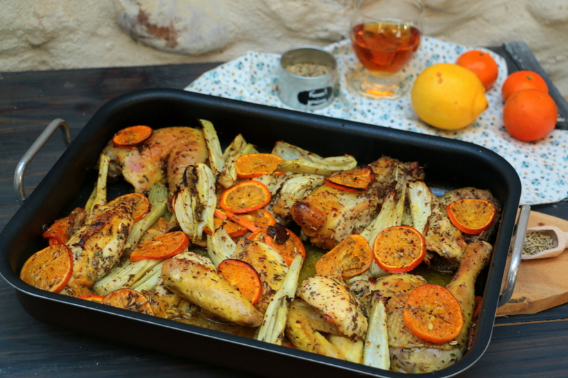 Poulet rôti aux clémentines et à l&#39;arak de Yotam Ottolenghi-image