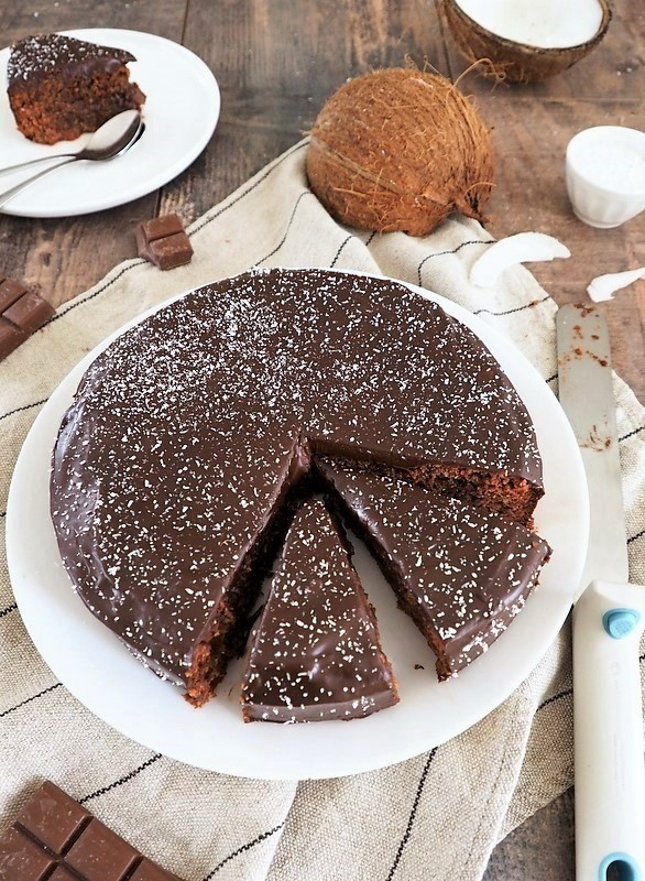 Moelleux Au Chocolat Et Noix De Coco Recette Par Les Petits Secrets De Lolo