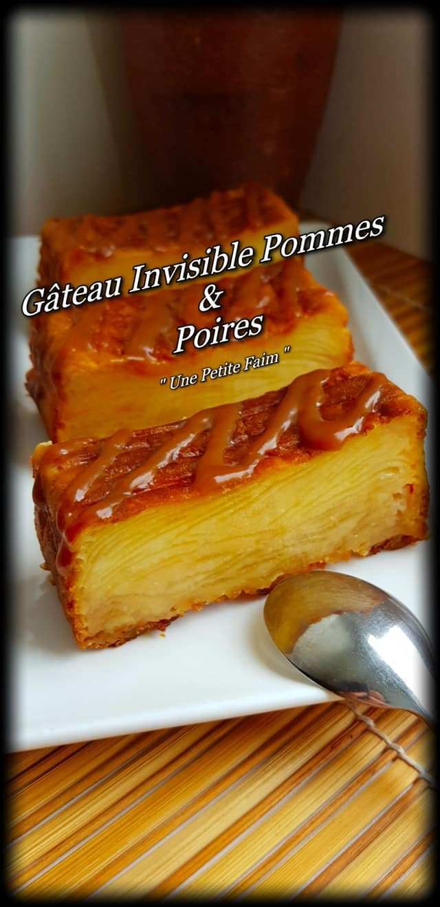 Gateau Invisible Pommes Poires Recette Par Une Petite Faim