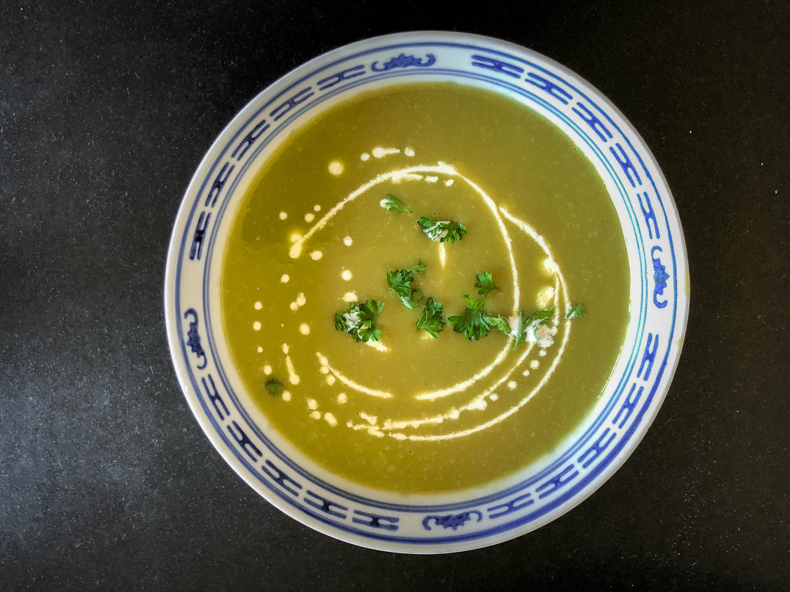 Veloute De Cosses De Petits Pois Recuperer Les Cosses De Petits