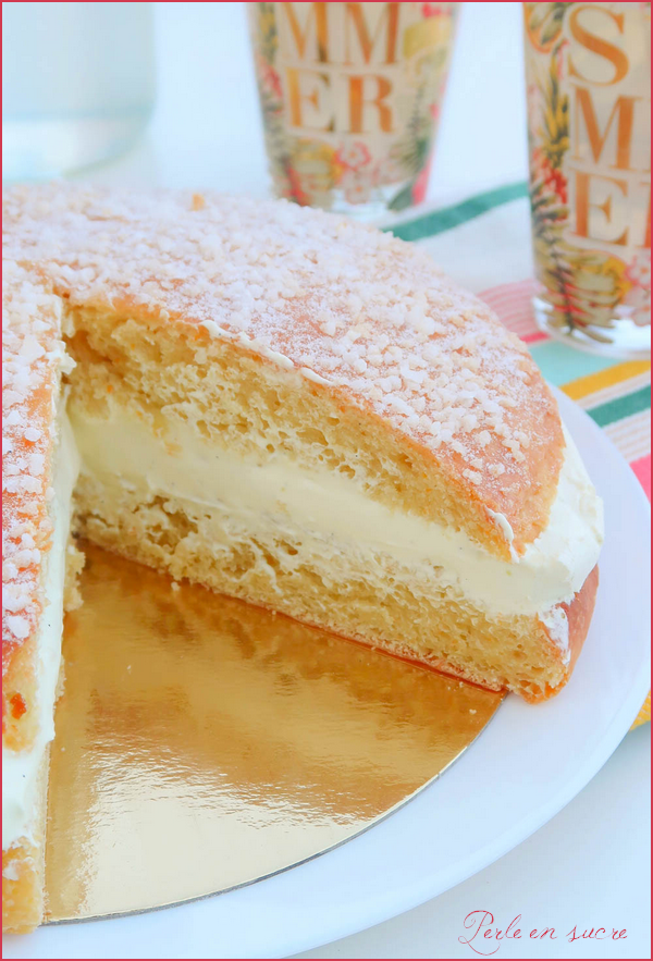 Tarte Tropezienne Ou Brioche A La Creme Vegan Recette Par Perle En Sucre