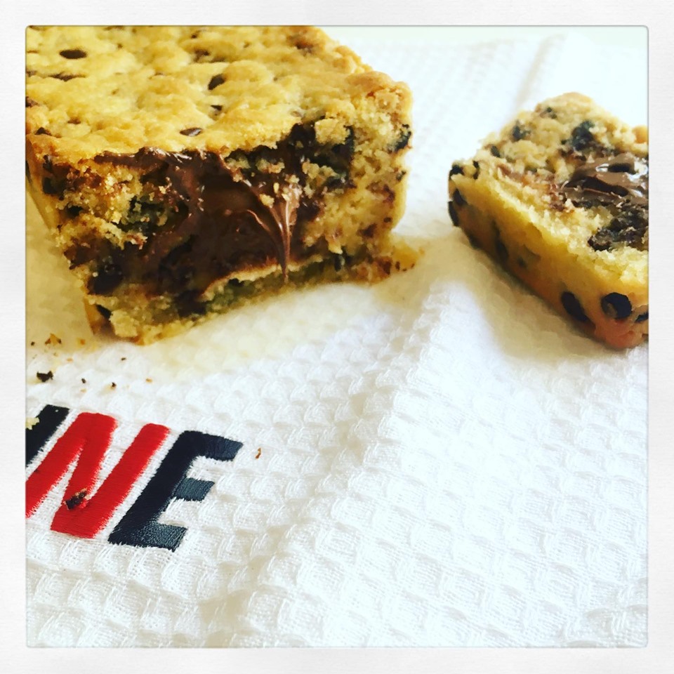 Cookies Cake Geant Coeur Nutella Recette Par Sab En Cuisine