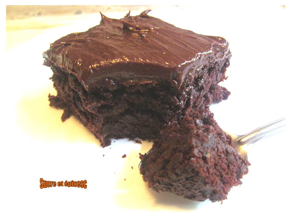 Brownie A La Courgette Et A La Compote De Pommes Recette Par Sucreetepices