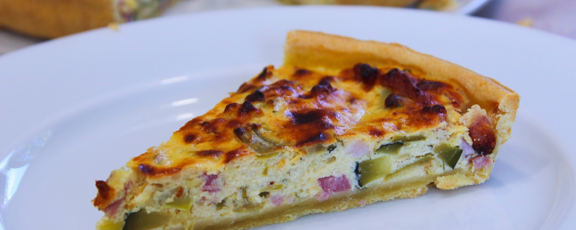 Tarte A La Ricotta Aux Courgettes Et Aux Lardons Recette Par
