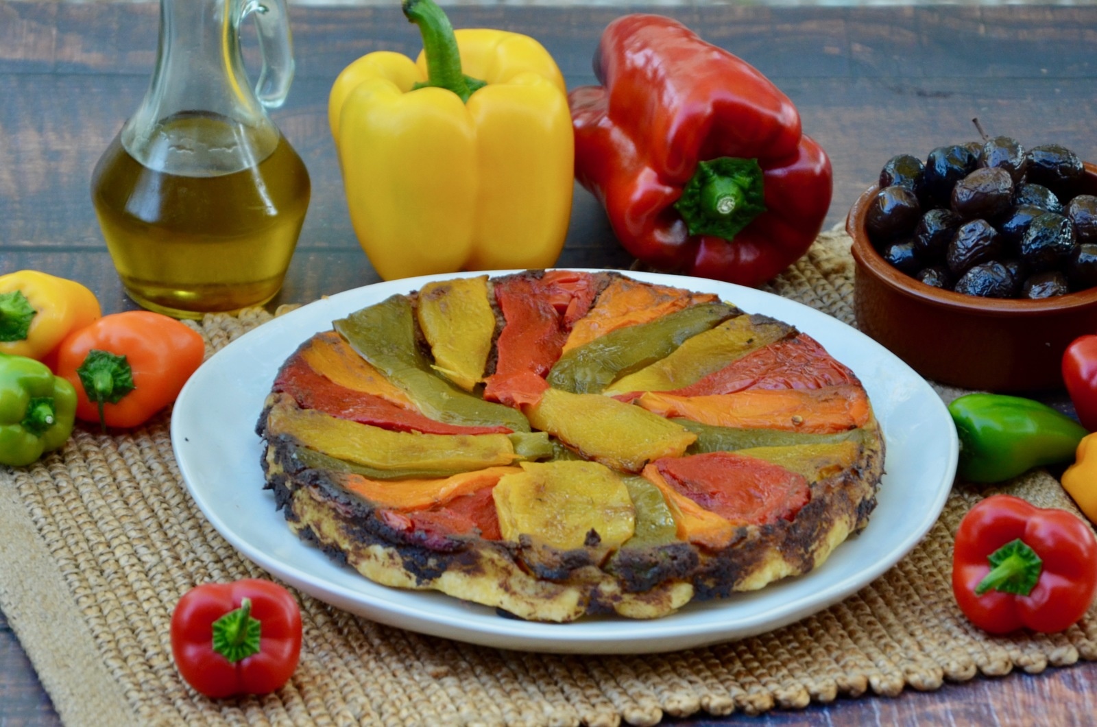 Tarte Tatin Aux Poivrons Et Tapenade Météo à La Carte Tarte tatin aux poivrons et à la tapenade - Recette par La p'tite cuisine  de Pauline