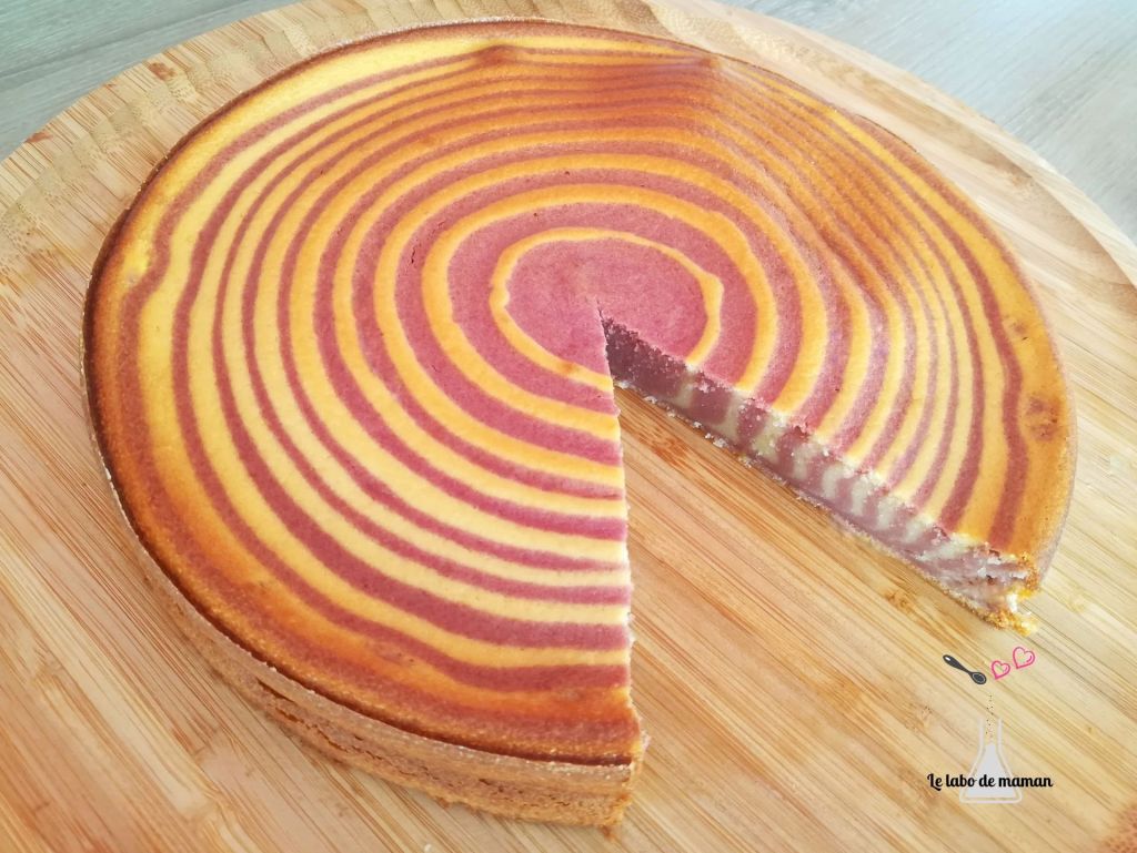Gateau Zebre Framboise Et Citron Recette Par Le Labo De Maman