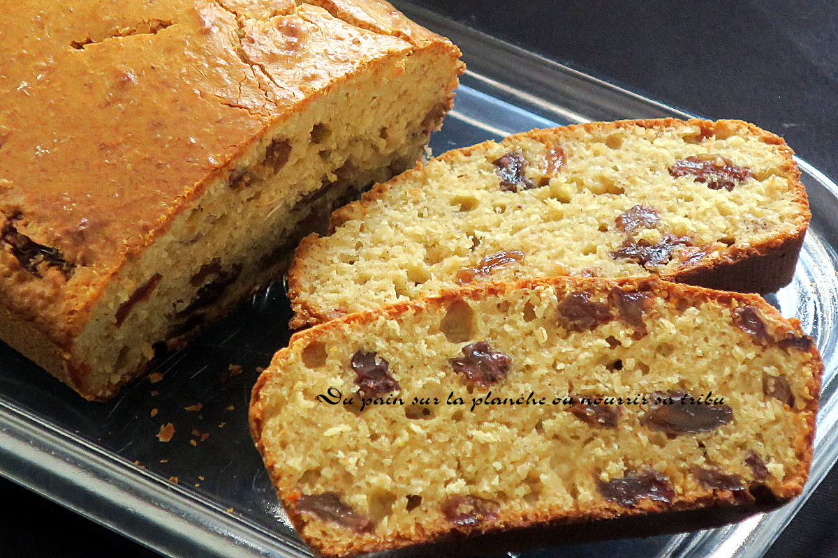 Cake Du Petit Dejeuner Au Son D Avoine Recette Par Du Pain Sur La Planche Ou Nourrir Sa Tribu
