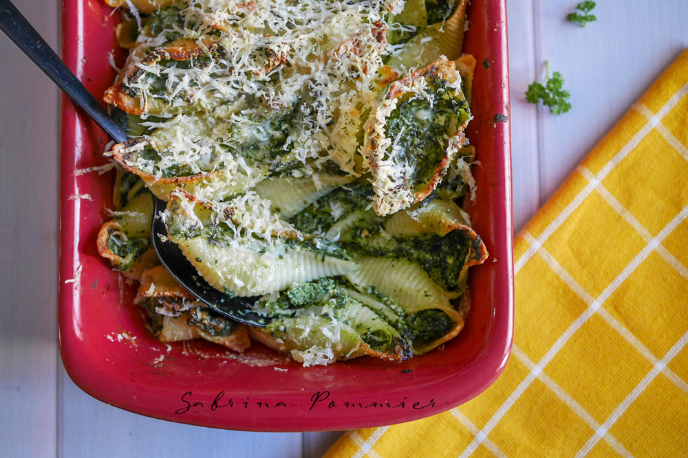 Conchiglioni Epinards Ricotta Recette Par Sab N Pepper