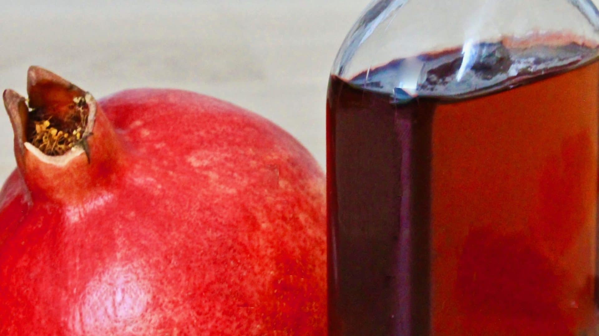 Sirop de grenadine maison