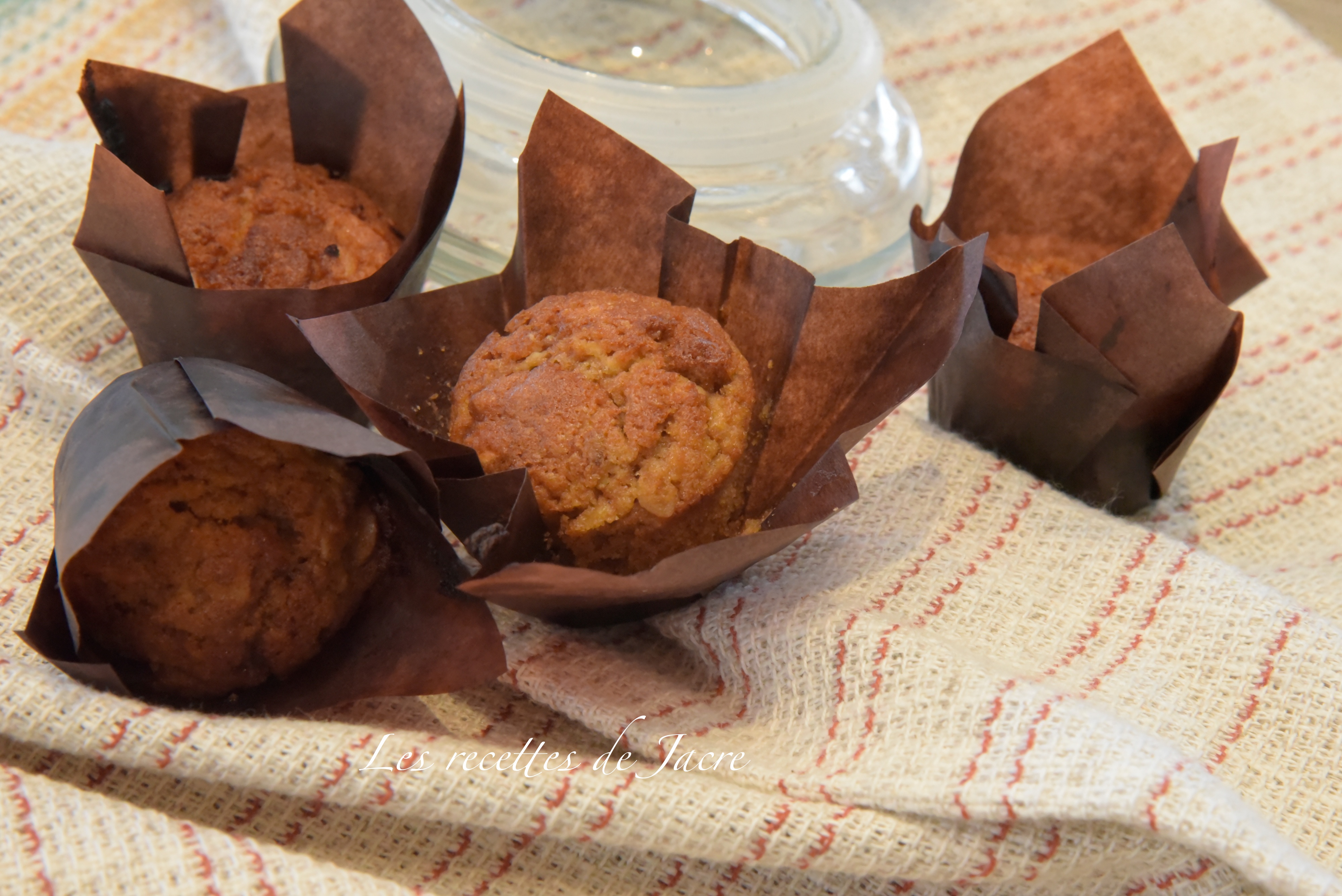 Muffins Aux Pommes Rapees Et Flocons D Avoine Recette Par Jacre