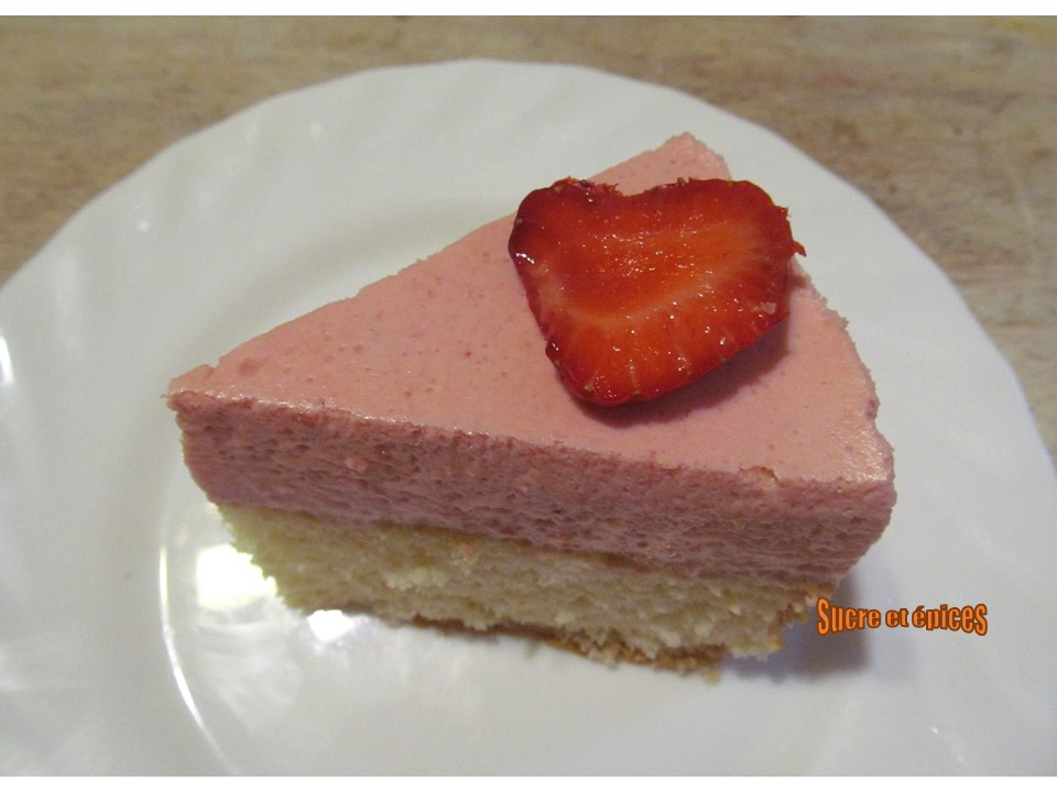 Gateau Nuage Aux Fraises Recette Par Sucreetepices