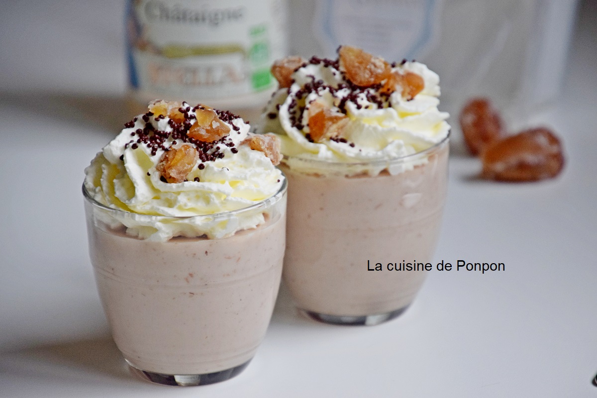 Creme De Marron Sans Oeufs Et Sans Farine Recette Par Miamponpon