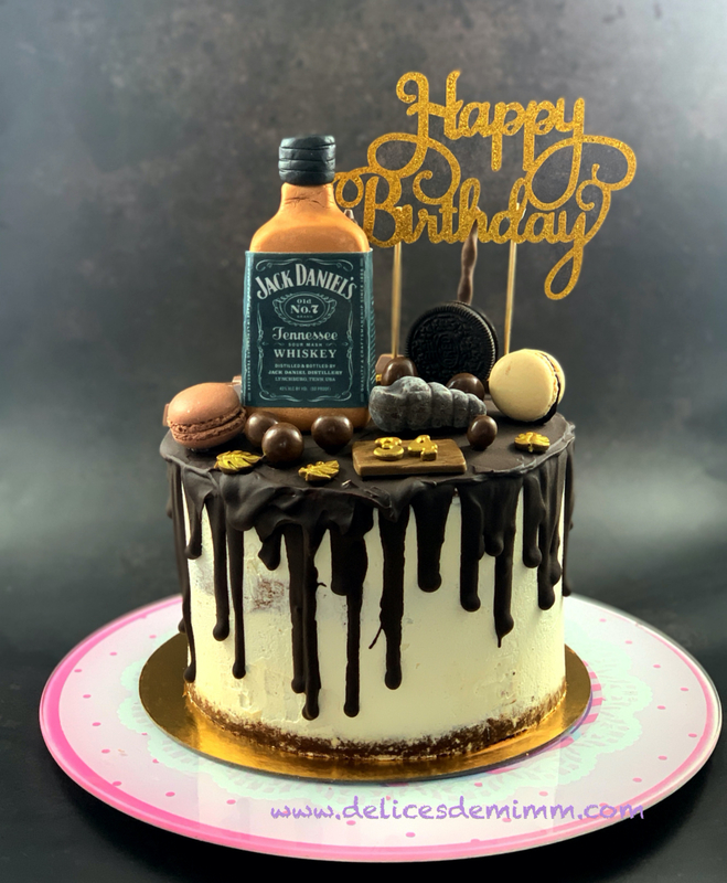 Drip Cake Au Chocolat Jack Daniel S Recette Par Mimm