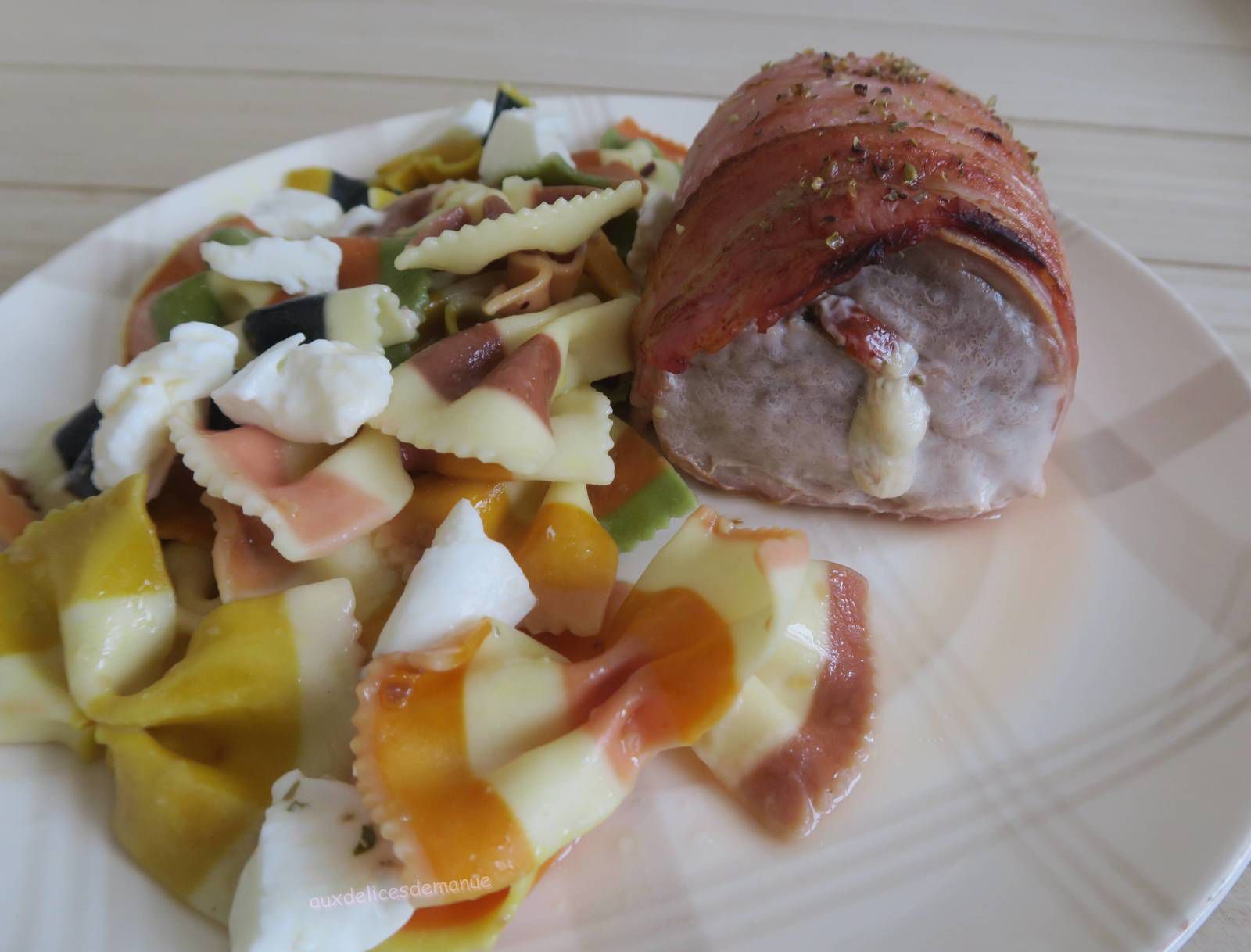 Filet Mignon Plancha à L Italienne Filet mignon de porc farci à l'italienne - Recette par auxdelicesdemanue