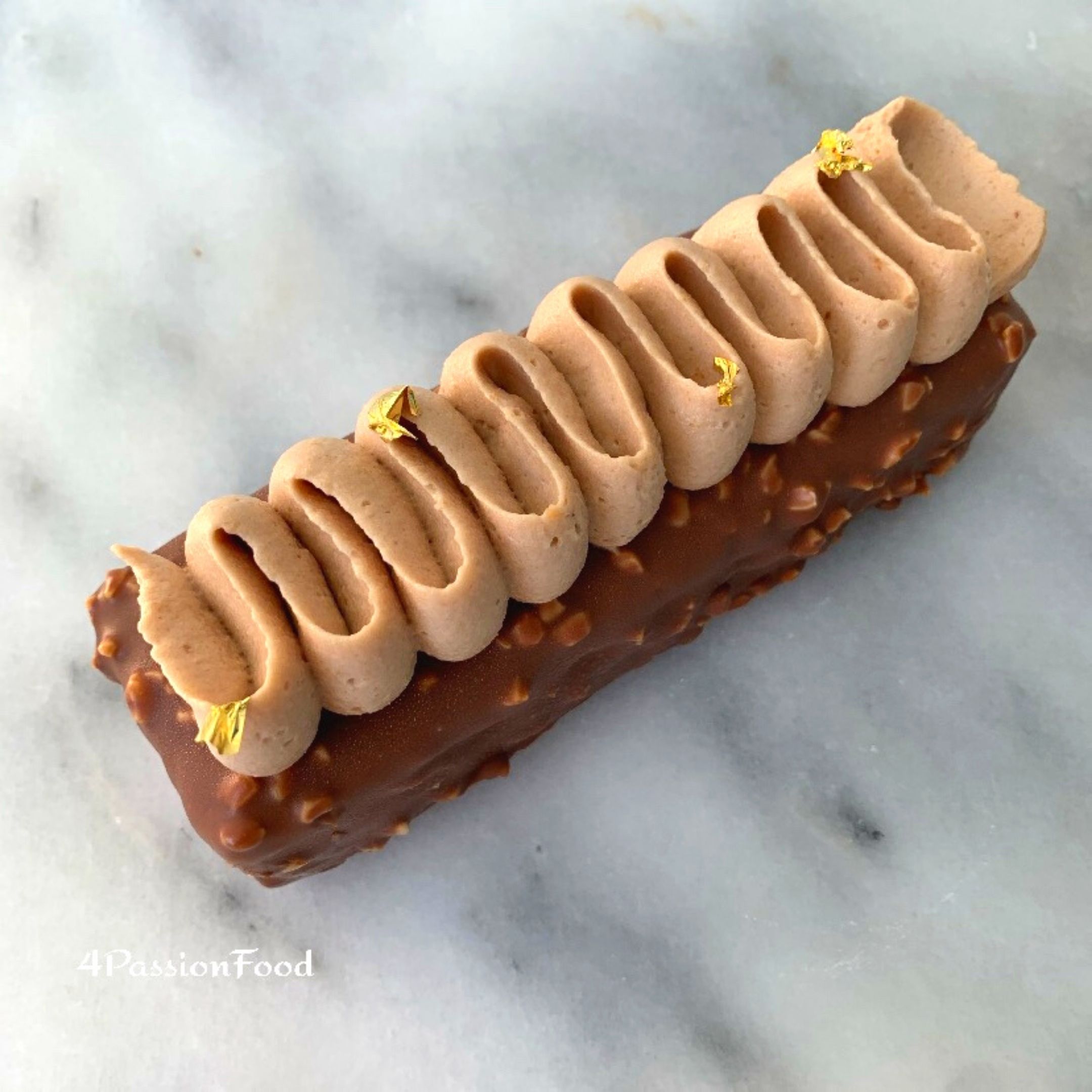 L Entremets Noisette D Apres Le Chef Cyril Lignac Recette Par 4passionfood By Dalila