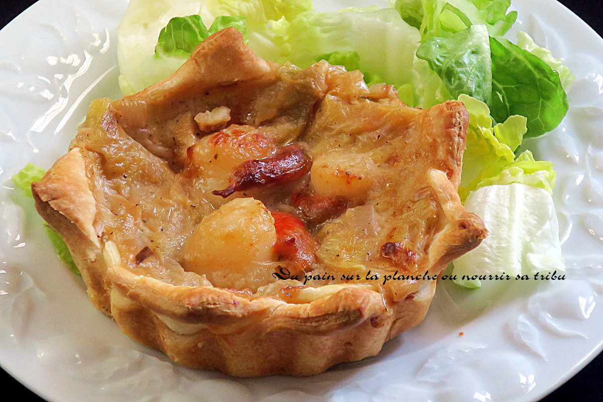 Recette Tourte Noix De Saint jacques Recette Parfaite Feuilletés de Noix de Saint Jacques au poireau - Recette par Du pain sur la  planche ou nourrir sa tribu