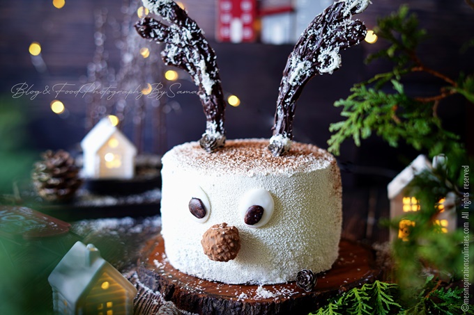 Gateau D Anniversaire Rudolphe Le Renne Recette Par Mes Inspirations Culinaires