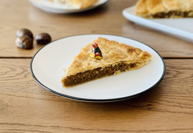 Galette des rois à la crème de marron-image