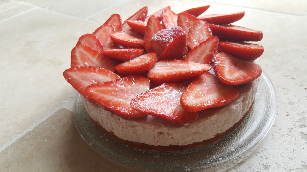 Gateau Nuage De Fraise Citron Vert Recette Par Lacuisinedunetoquee
