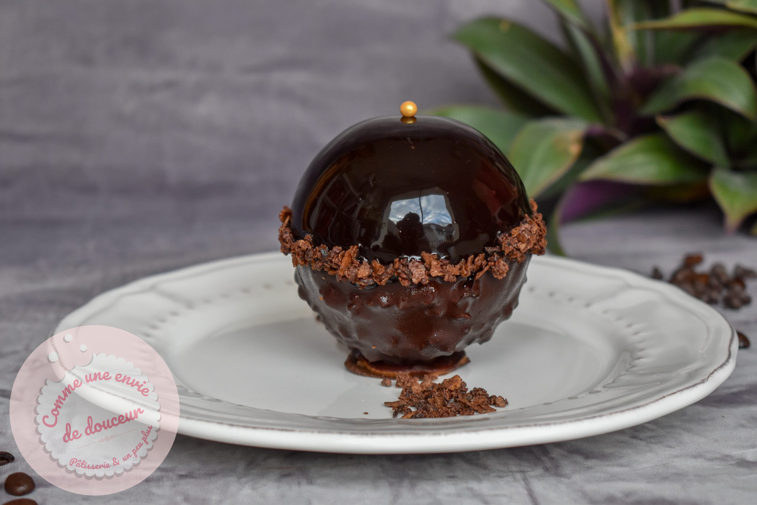 Sphere Chocolat Cafe Laguna Par Alexis Bouillet Recette Par Comme Une Envie De Douceur