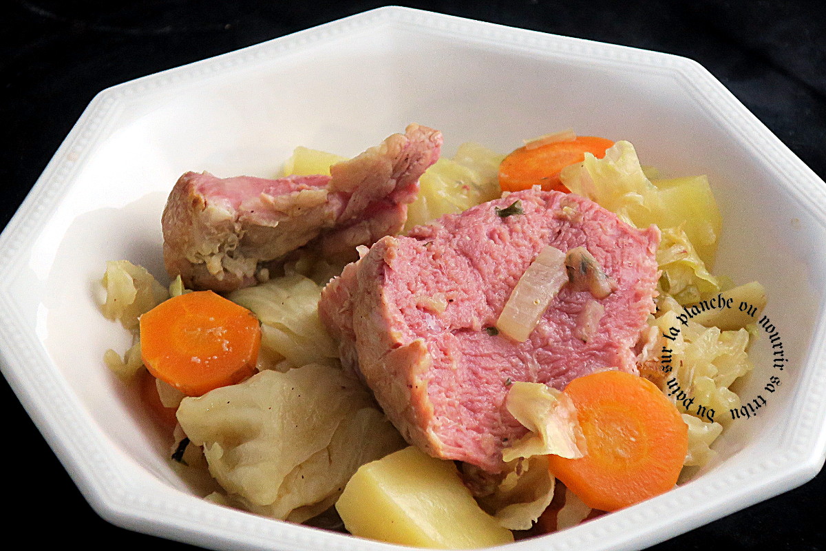 Potée au chou et à la palette de porc demi-sel-image