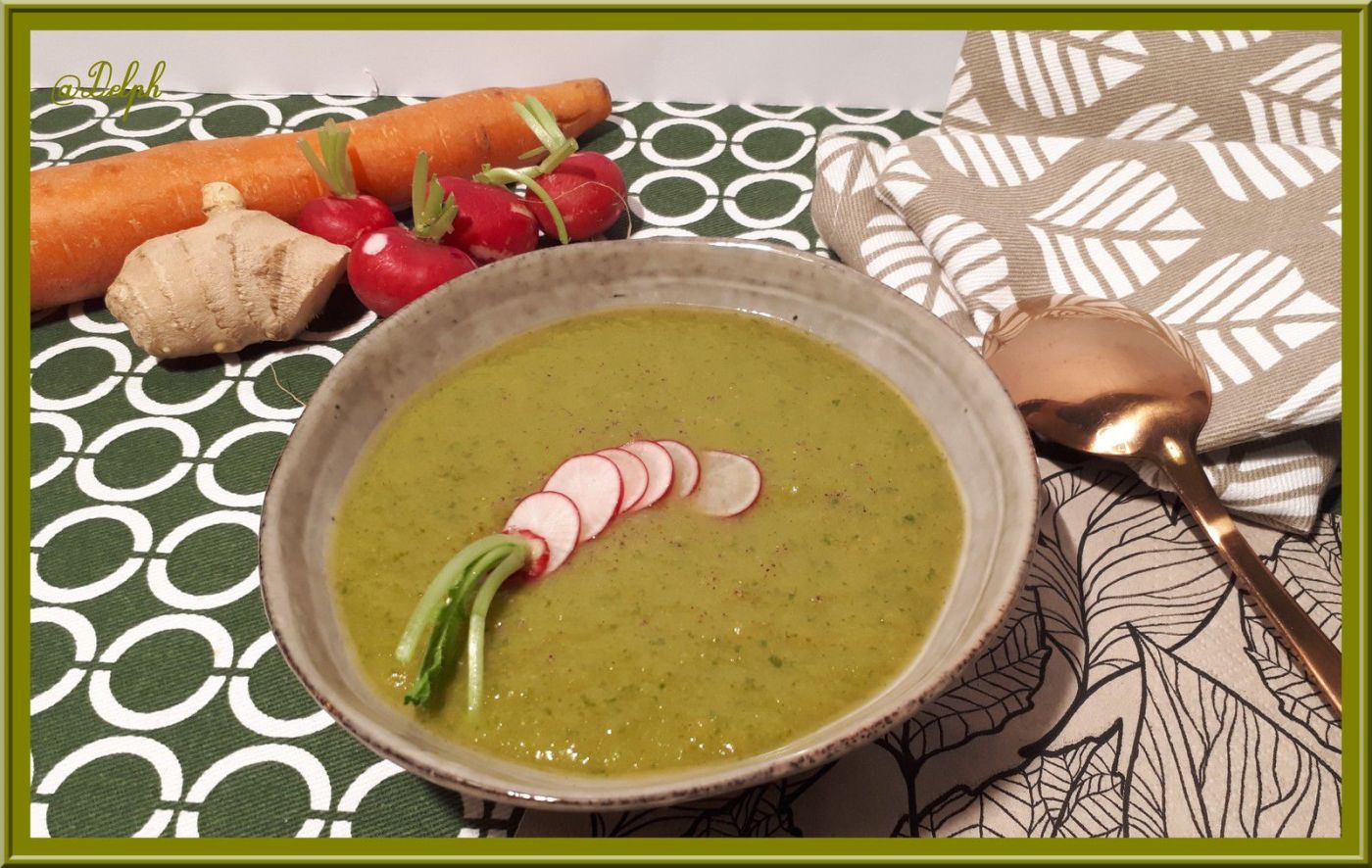 Veloute De Fane De Radis Au Thermomix Velouté de fanes de radis - Recette par Oh la gourmande