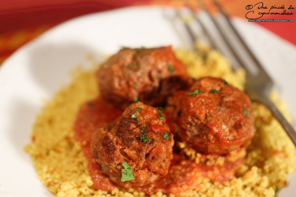 Boulette De Semoule En 7 Lettres Boulettes de boeuf toutes simples à la coriandre - Recette par Une pincée  de gourmandise