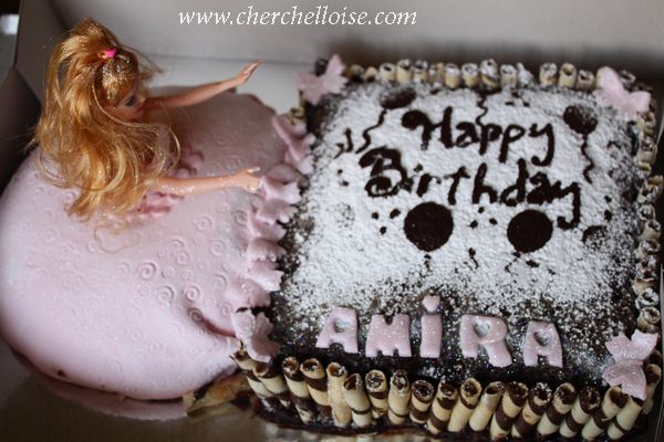 Gateau D Anniversaire Poupee Recette Par Sabrina Baroun