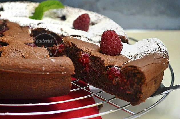 Fondant Chocolat Noir Et Framboises Recette Par Kaderick